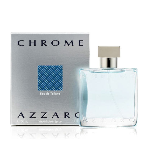 Azzaro Cologne for Men - Azzaro Chrome - Eau de Toilette spray 1.7oz