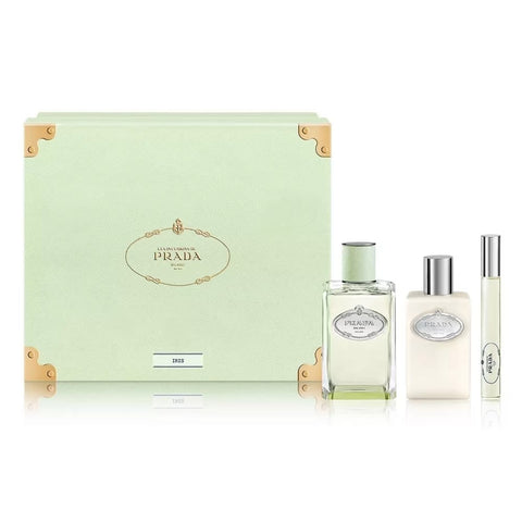 Perfume set: Prada Infusion d'Iris Eau de Parfum 3-Piece Set