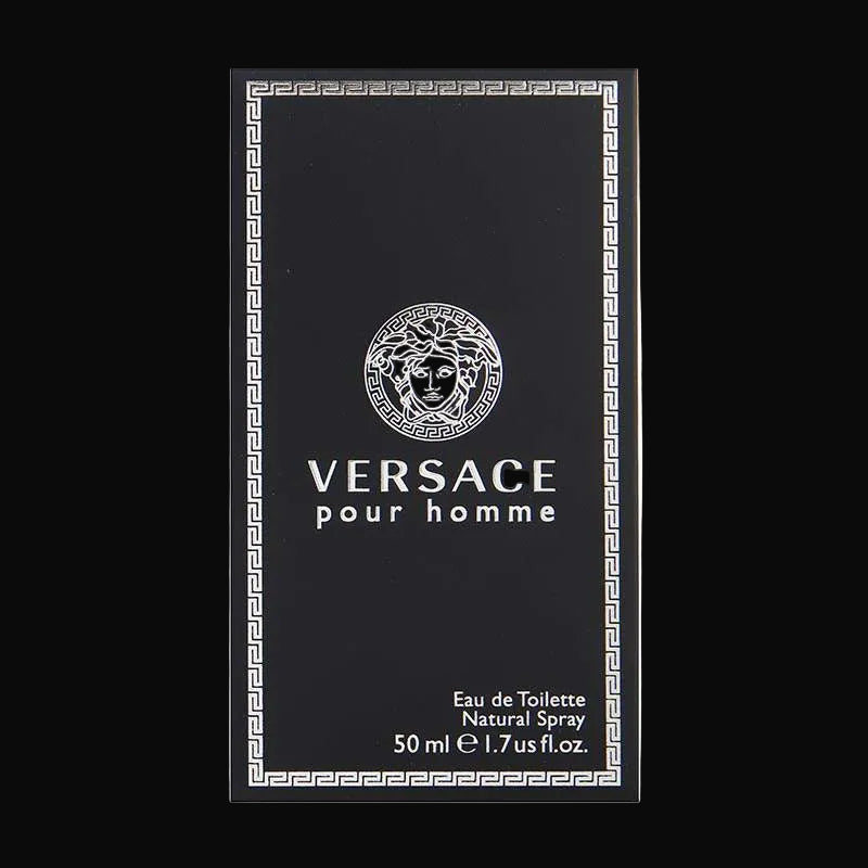 VERSACE Pour Homme Eau de Toilette Spray 1.7 Oz/ 50 mL for men