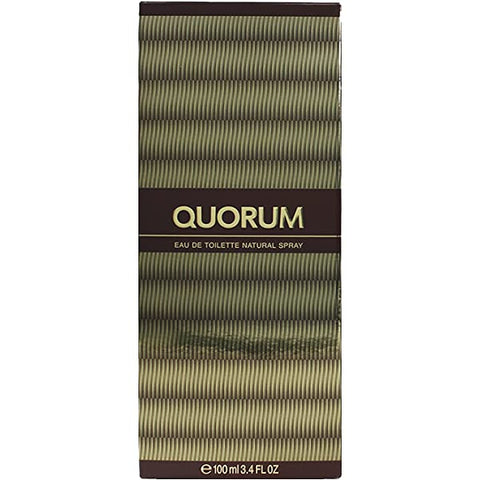 Quorum by Antonio Puig Eau de Toilette Spray 3.4 Oz/ 100 mL For Menn