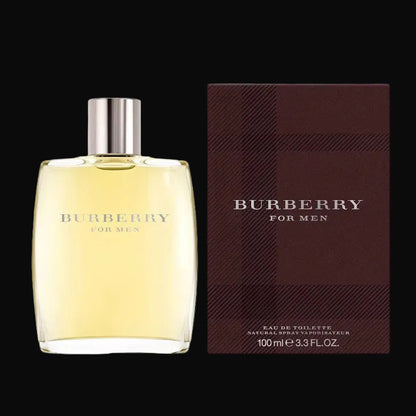 Burberry For Men Classic Eau de Toilette Spray 3.3 Oz/ 100ml