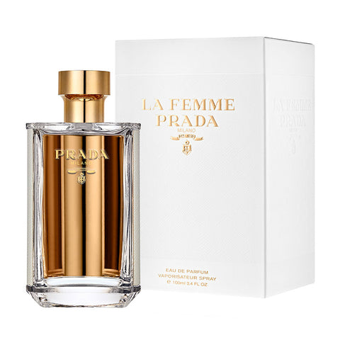 Western Perfumes | Prada La Femme for Women Eau De Parfum, 3.4 ounces, 100ml 