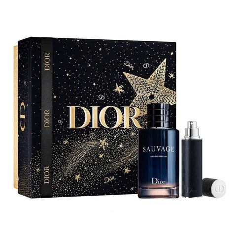 Perfume set:  Dior Sauvage Eau De Parfum for Men 2-Piece Set Christmas gift set